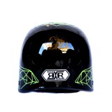 RXR Nutshell Cub Helmet Black Triangular design #R066F-2